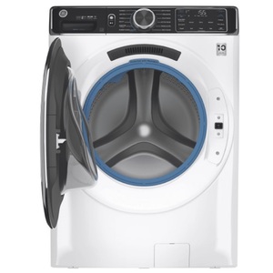 GE GFW850SSNWW 28" 5.0 Cu. Ft. White Front Load Washer view 3